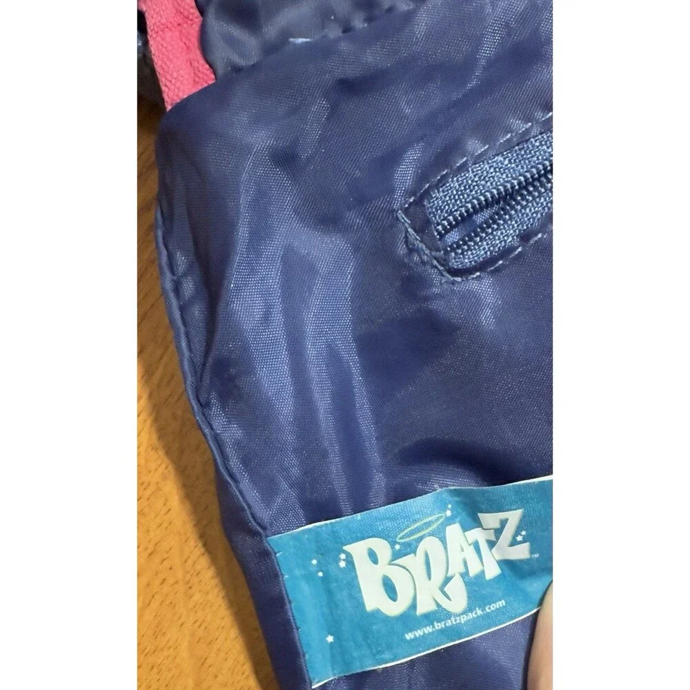 Y2K BRATZ‎ Denim Crossbody Embroidered Bag Purse 2003 MGA OOAK Clean Faded
